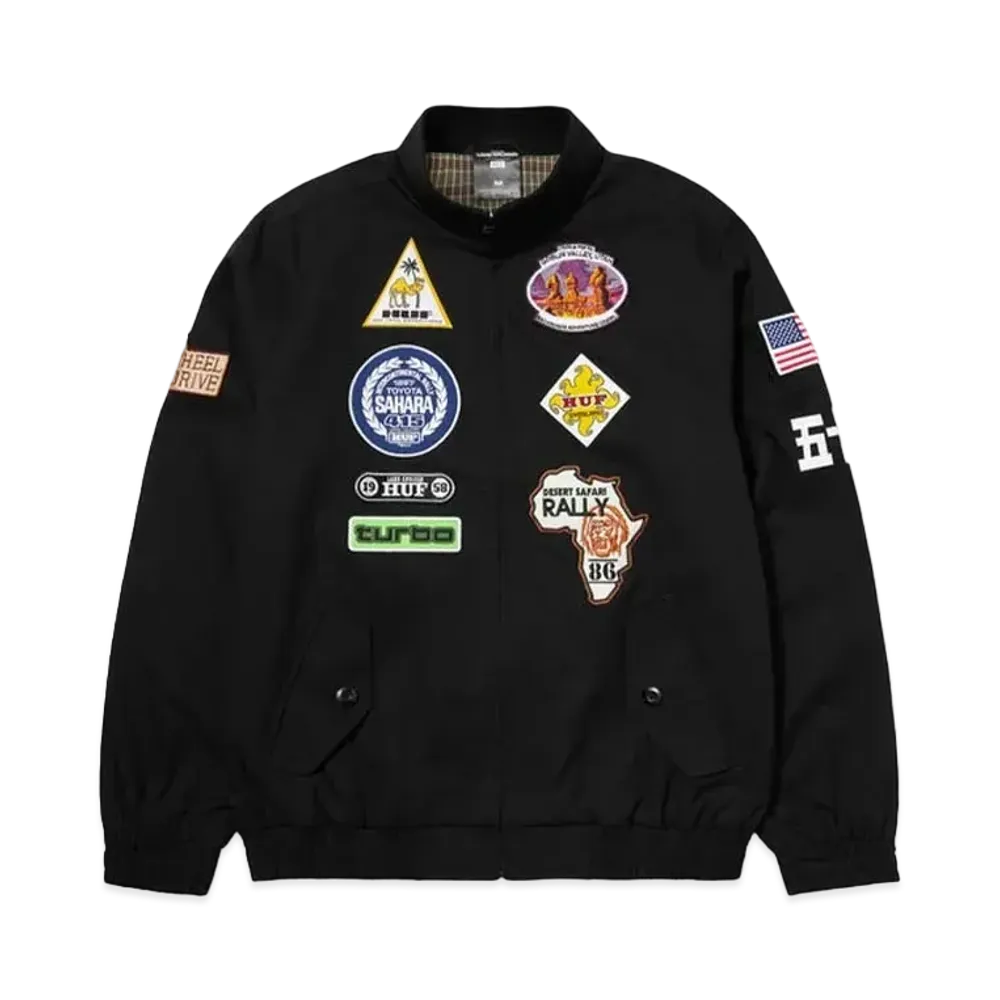 HUF x TOYOTA LAND CRUISER Overland Touring Jacket "Black"