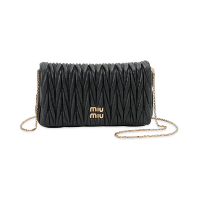 MIU MIU Shoulder Bags "Black"