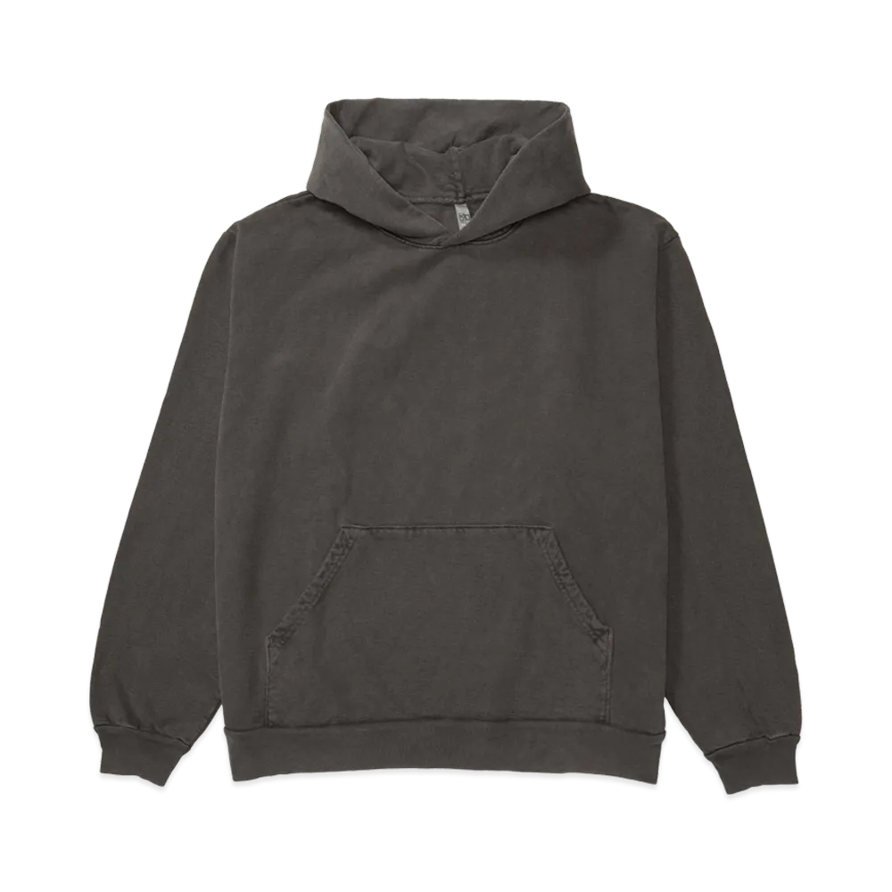 Los Angeles Apparel 14OZ Heavy Fleece Pullover Hooded Sweatshirt Special Order Overdyed "Vintage Black"