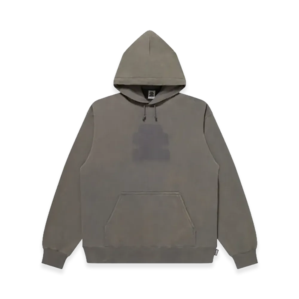 BlackEyePatch BEP Was Here Faded Hoodie "Charcoal"