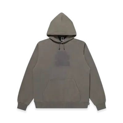 BlackEyePatch BEP Was Here Faded Hoodie "Charcoal"