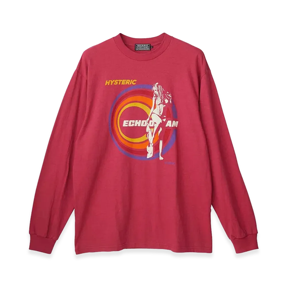 HYSTERIC GLAMOUR Echo Dream T-Shirt "Pink"
