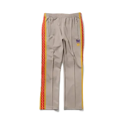 Needles x Sasquatchfabrix. Narrow Track Pant-Poly Smooth "Beige"