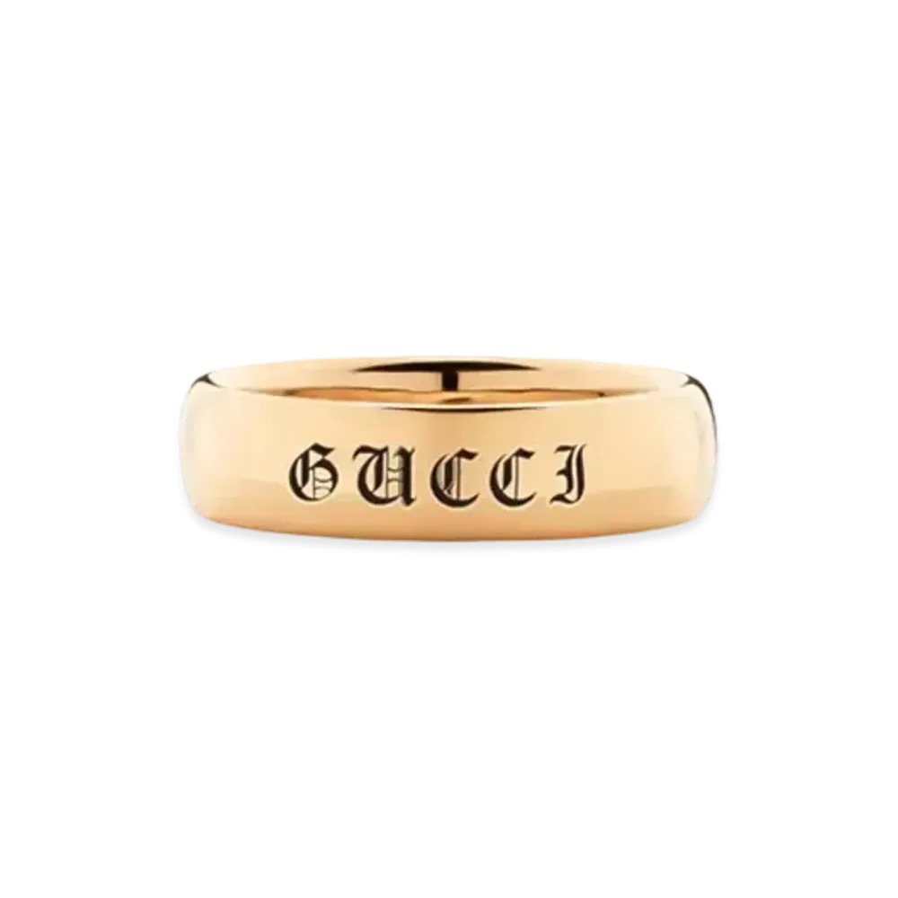 GUCCI Gucci Promises 18K Ring 5mm "Pink Gold"