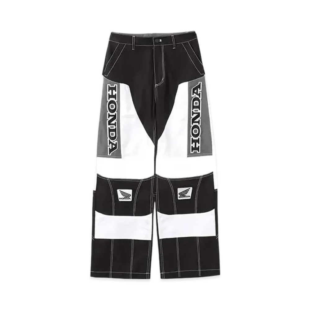 atmos pink x HONDA Racing Pants "Black"