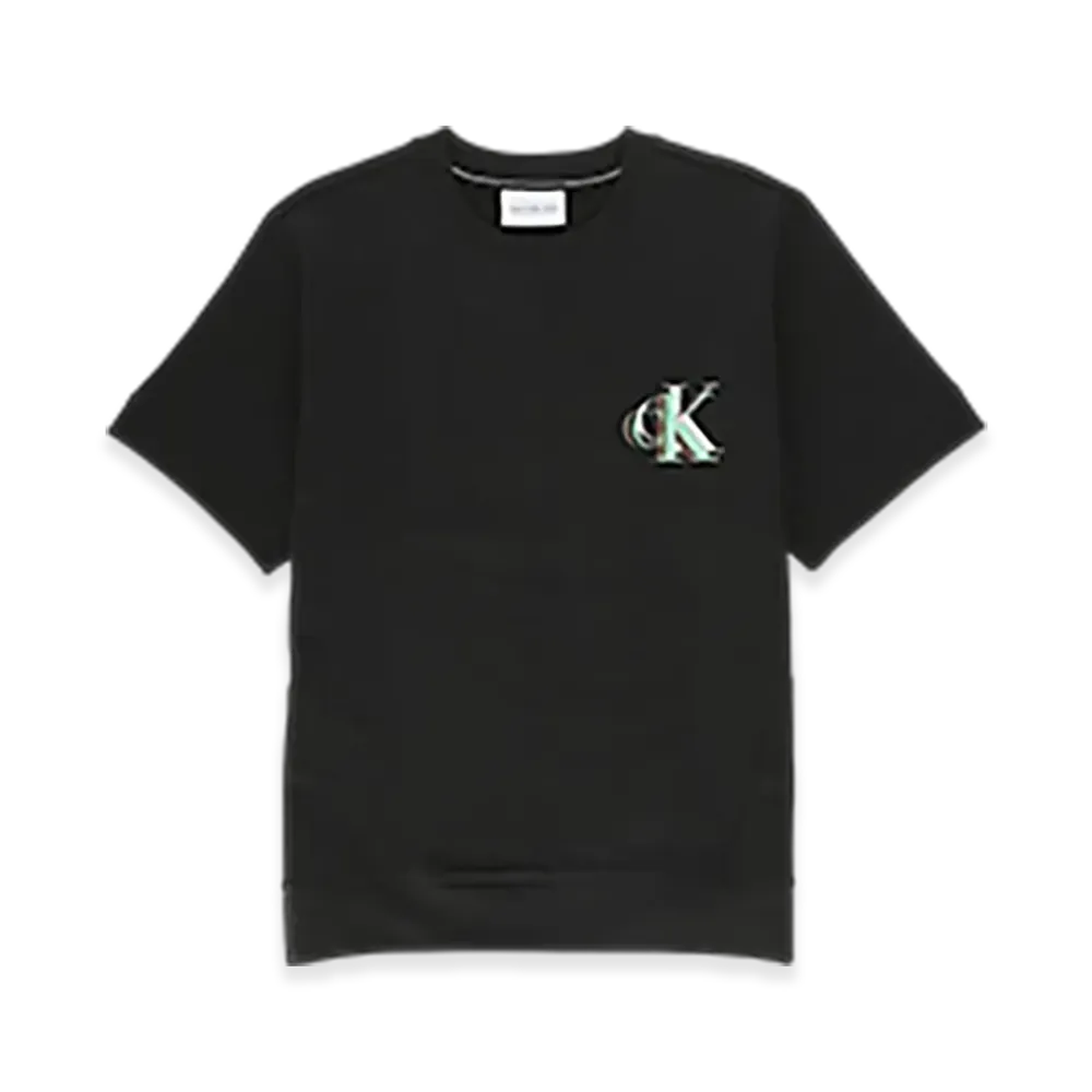 Calvin Klein Jeans Regular Monogram Sweat Pullover "Black"