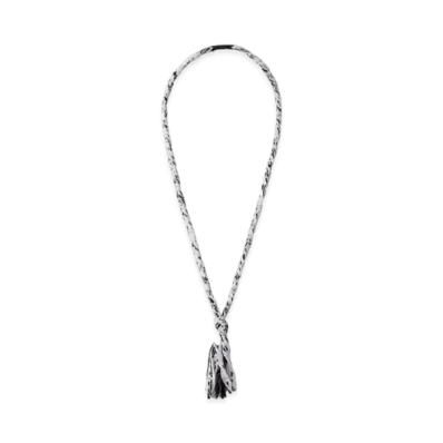NEIGHBORHOOD JQ Braid Necklace "White"