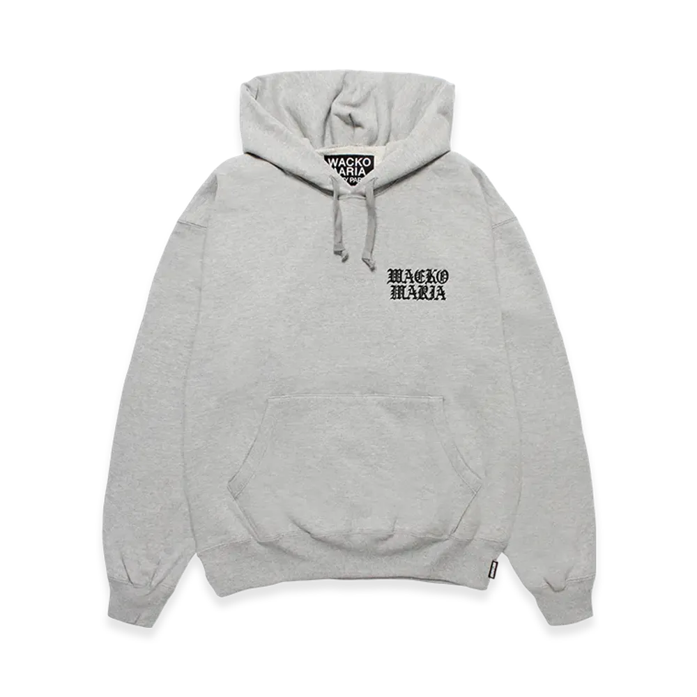WACKO MARIA Heavy Weight Hooded Sweat Shirt "Gray"
