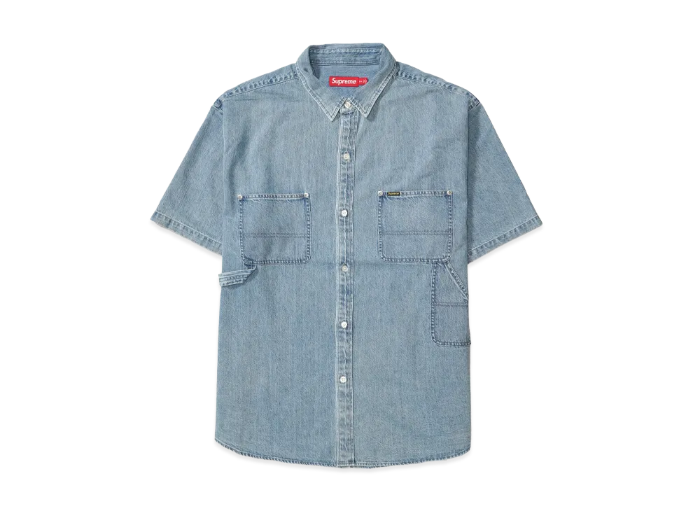 Supreme Loose Fit S/S Denim Painter Shirt 