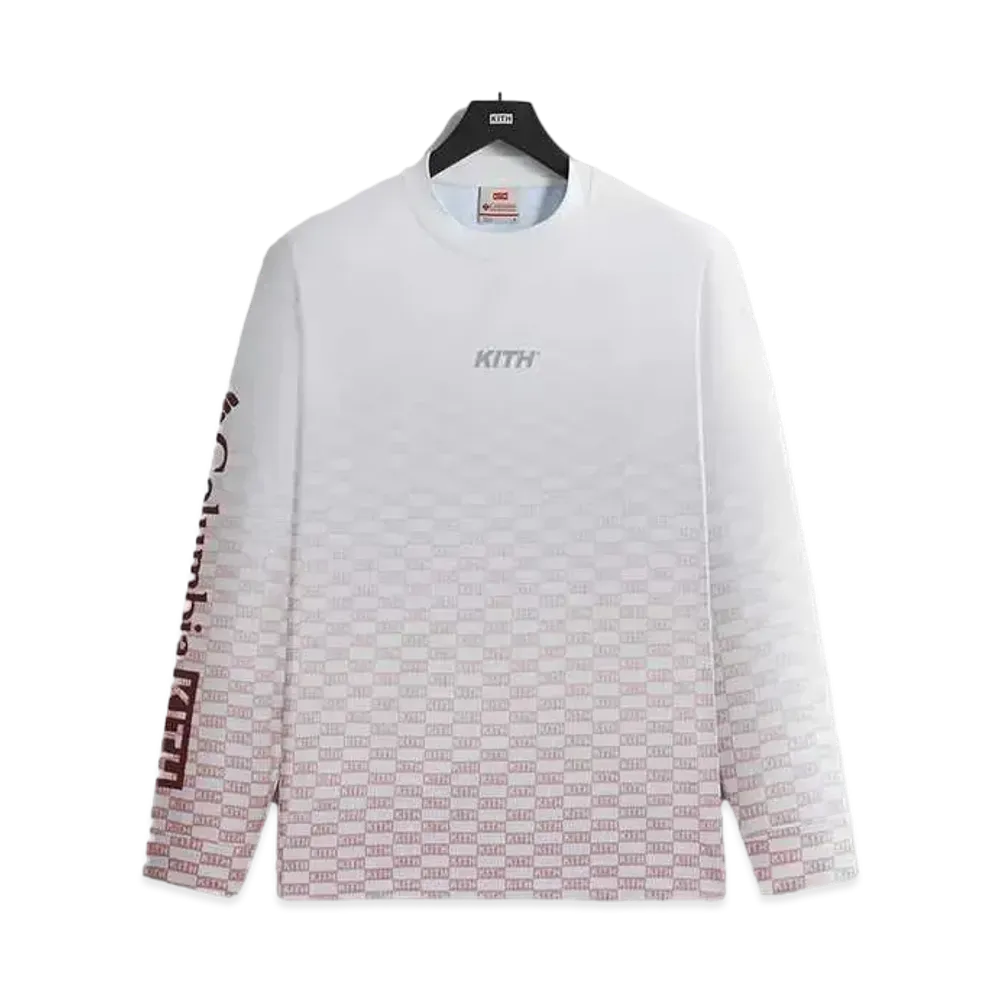 Kith x Columbia Deflector 2.0 Long Sleeve "Red Velvet"