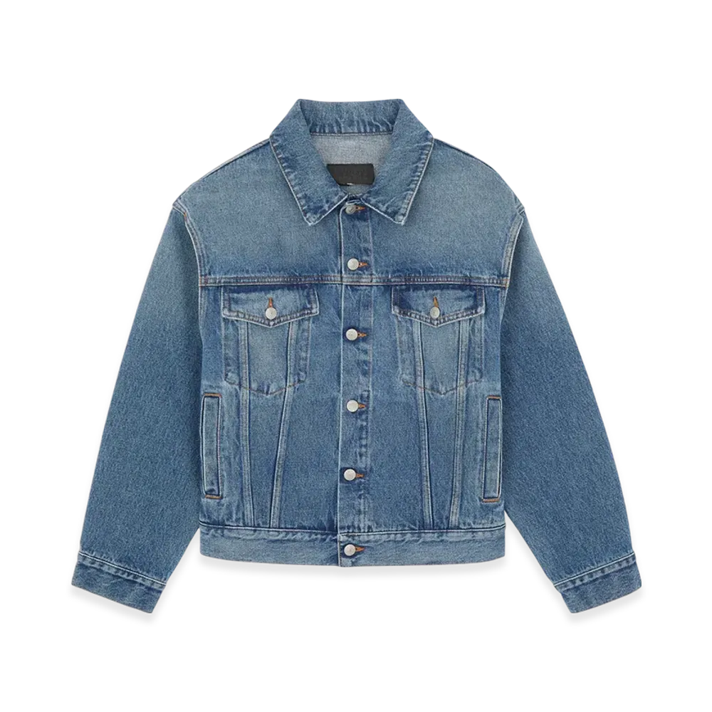 MM6 Maison Margiela Women's Denim Jacket "Light Blue"