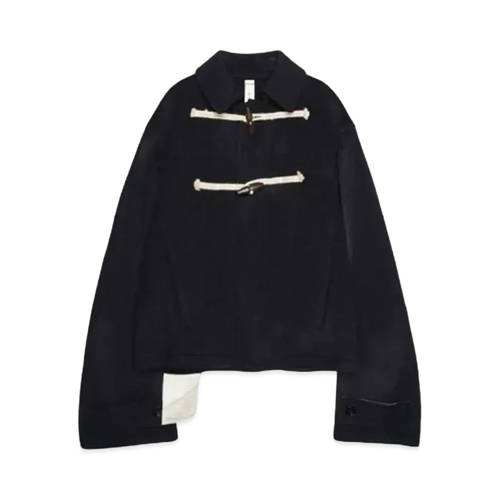 SHINYAKOZUKA DUFFLE JK WITH NO BIJOU "BLACK"