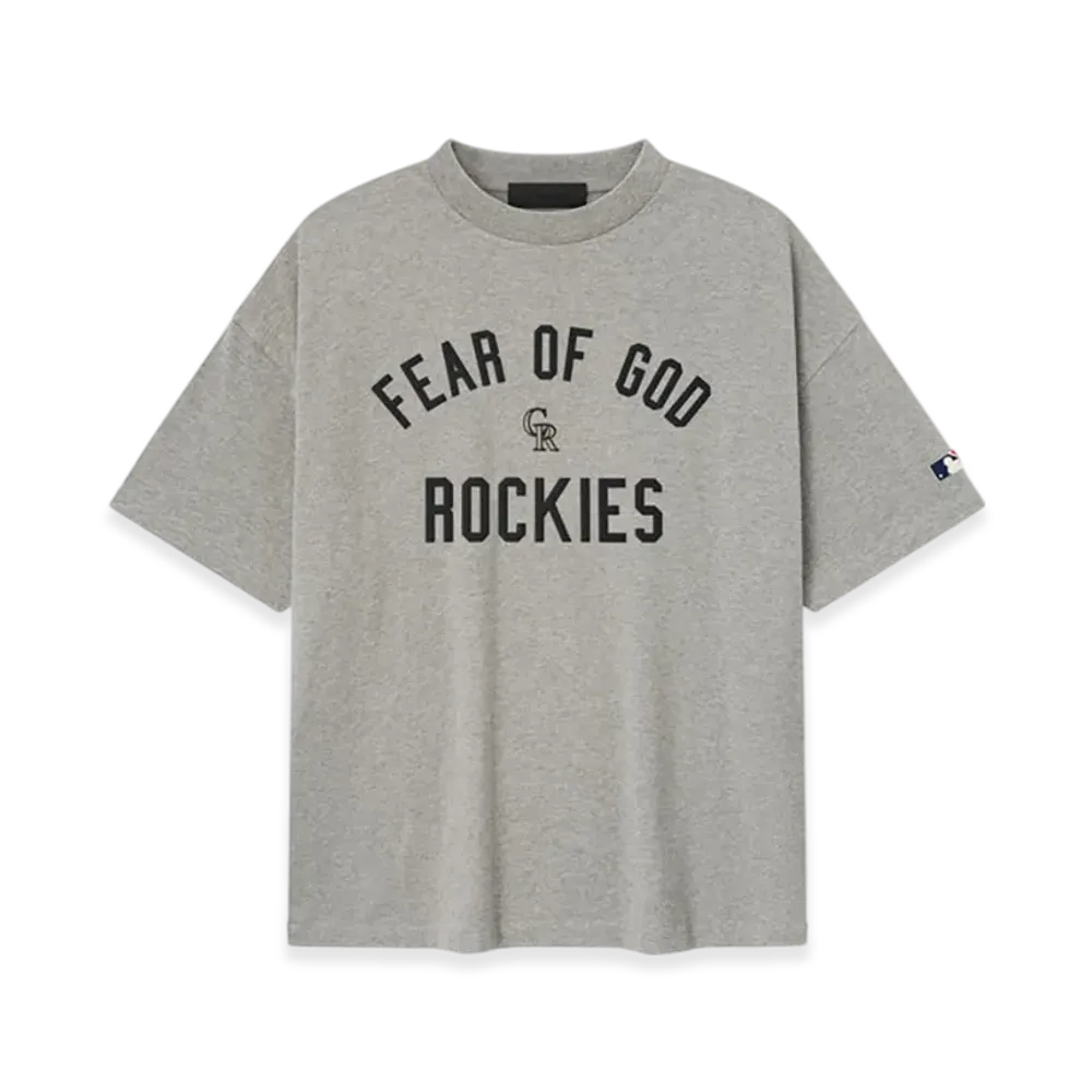 FEAR OF GOD Rockies 90s Tee "Concrete Heather"
