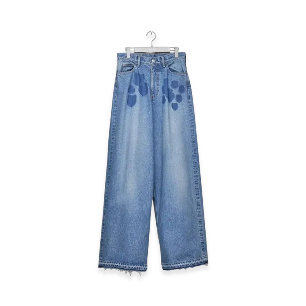 MASUBOYS Emblem Baggy Jeans "Indigo"