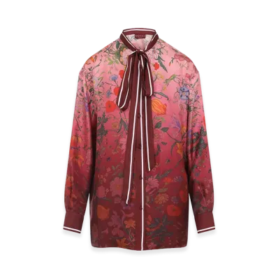 GUCCI Women's 'Gucci Flora' Print Shirt "Multicolor"
