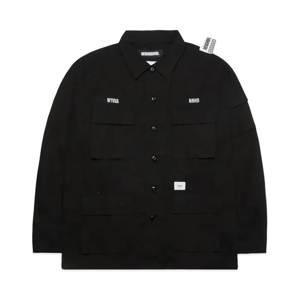 WTAPS x NEIGHBORHOOD Jungle LS Shirt "Black"