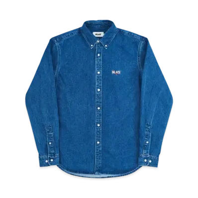 PALACE Correct Denim Shirt "Stone"