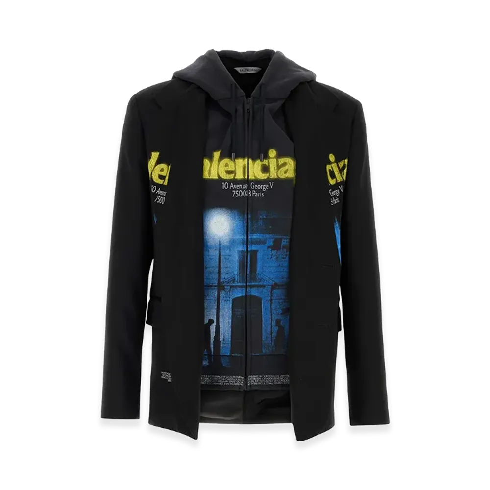 BALENCIAGA Wool Blazer "Black"