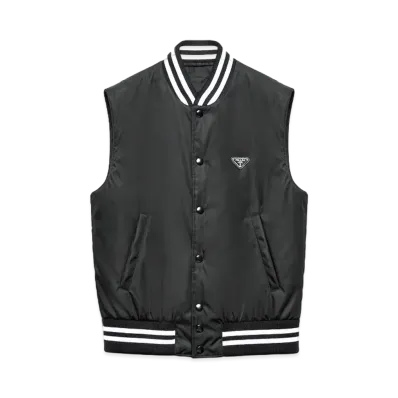 PRADA Men's Re-Nylon Vest "Black"