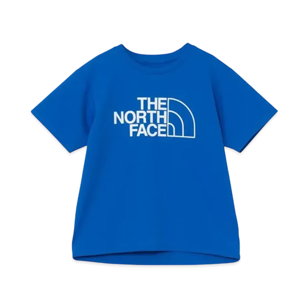 The North Face Kids Short Sleeve Trail Running Tee "Hero Blue"
