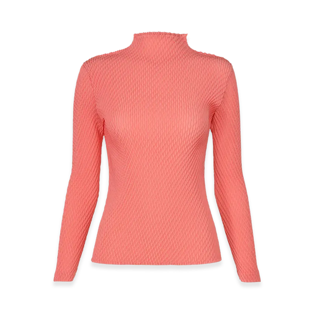 ISSEY MIYAKE Orbicular Pleats "Coral"