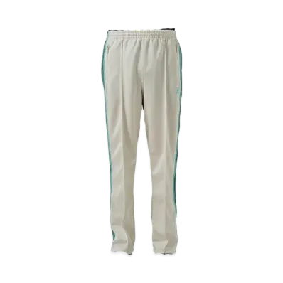 NEEDLES x STUDIOUS Exclusive Track Pant - Poly Smooth "Ecru"