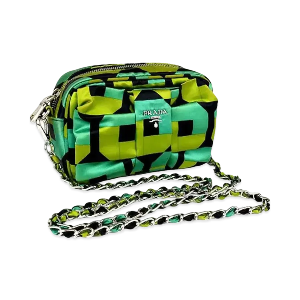 PRADA Ribbon Chain Shoulder bag
