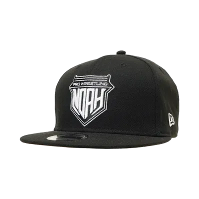 PRO WRESTLING NOAH 25th ANNIV \ NEW ERA x LOGO CAP "BLACK x WHITE"