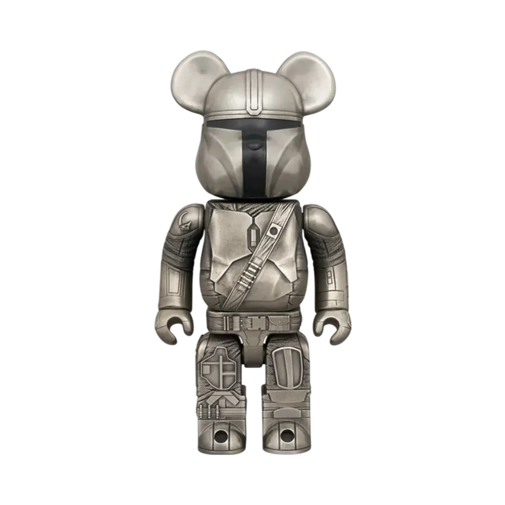 MEDICOM TOY "BEARBRICK" Royal Selangor The Mandalorian 400%