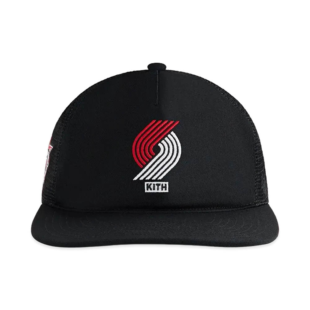Kith x '47 x NBA All-Star Portland Trail Blazers Trucker Hat "Black"