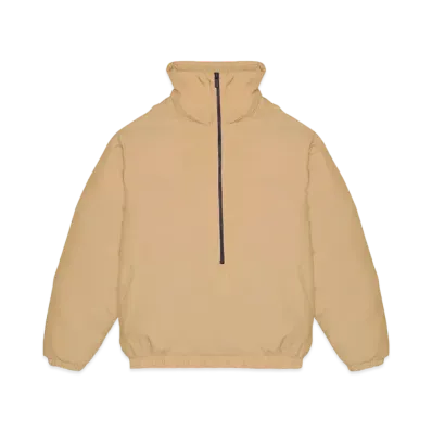 FEAR OF GOD ESSENTIALS Oak Quilted Pullover Sweatshirt "Oak"