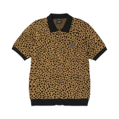 HUF Summer 24 Instinct Bowling Sweater "Brown"