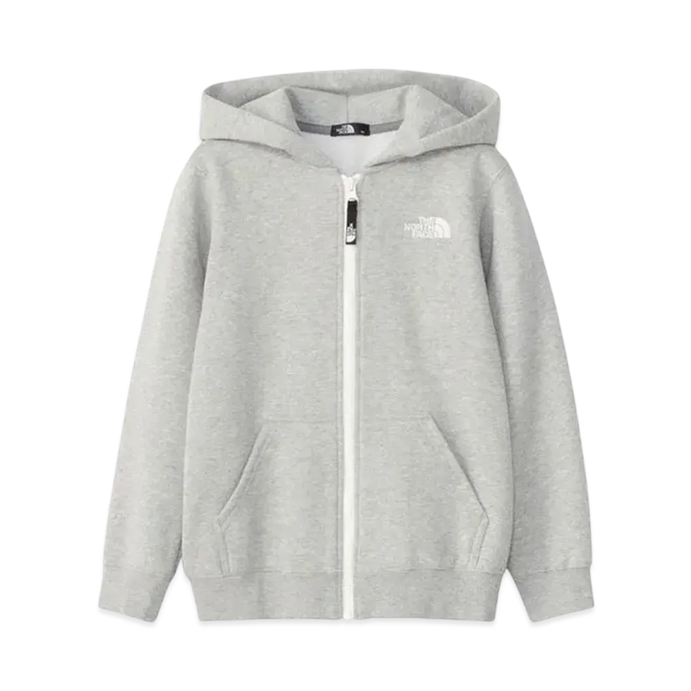 The North Face Kids Rearview Full Zip Hoodie "Mix Gray"