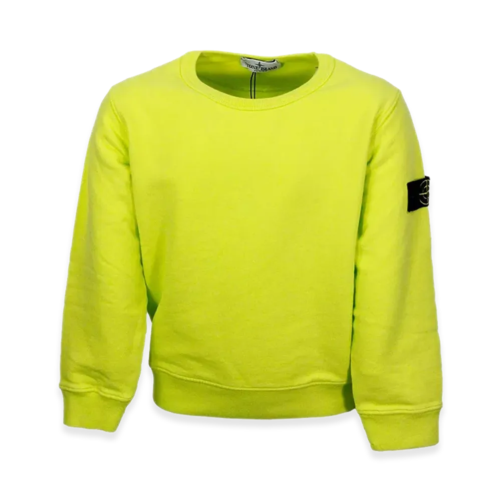 Stone Island Kids Sweaters "Yellow"