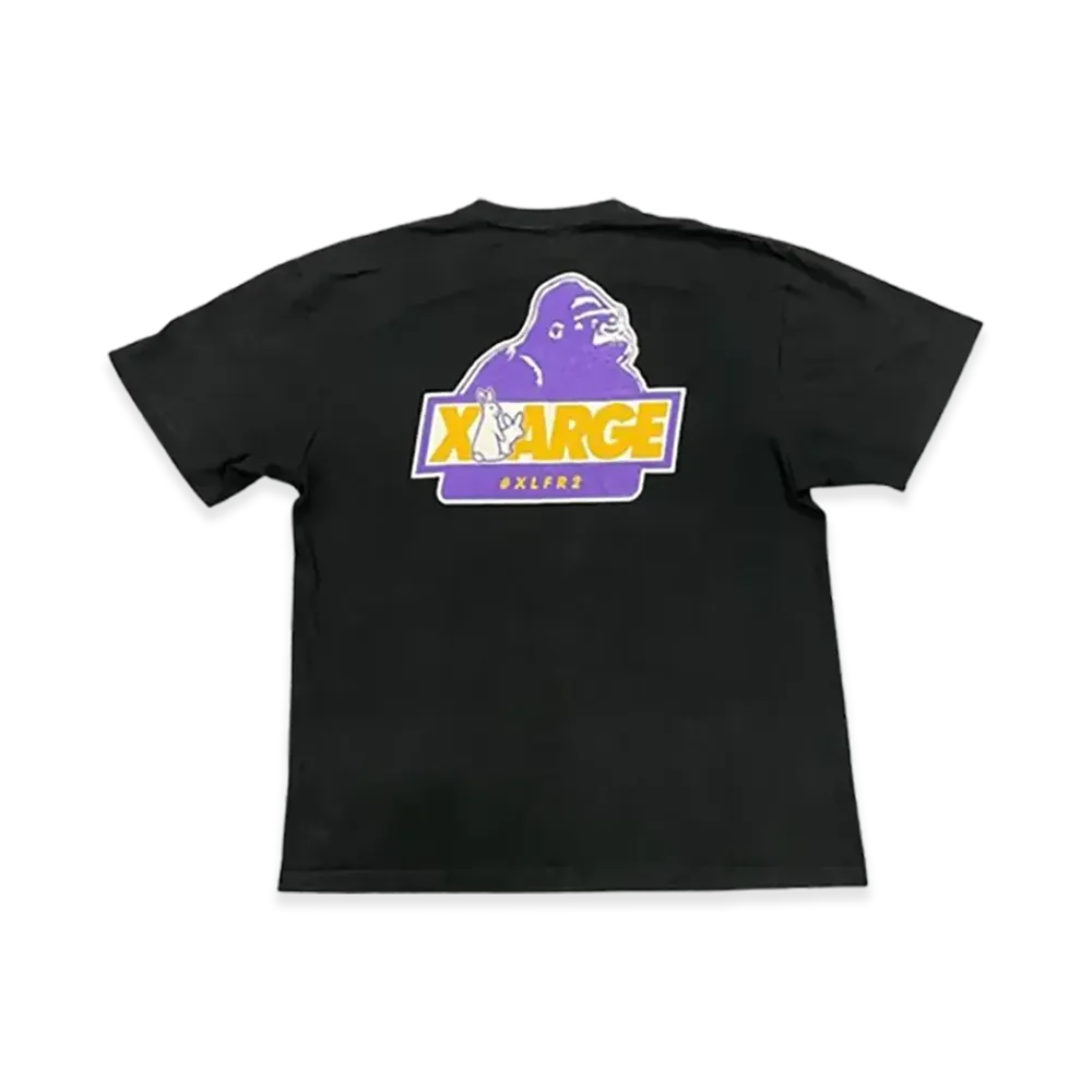 XLARGE x FR2 S/S Tee Rabbit OG Logo "Black"