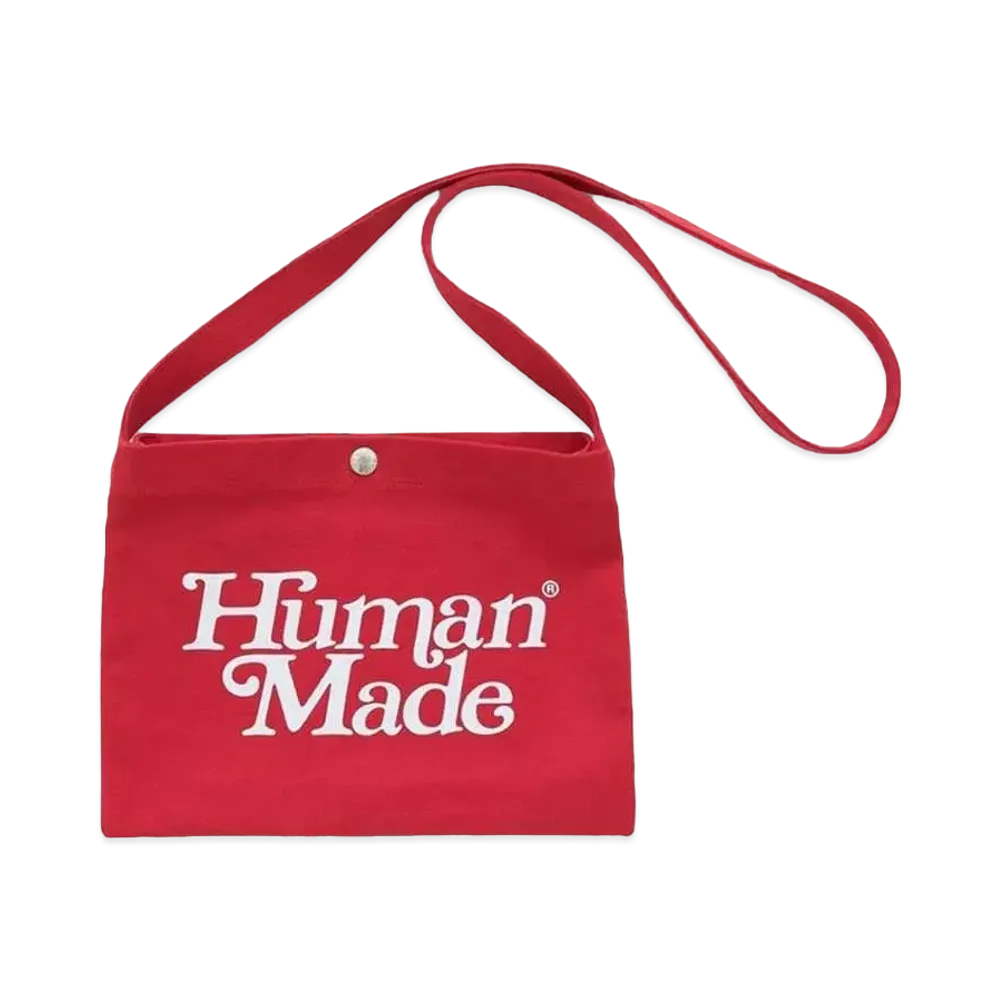 HUMAN MADE Girls Don't Cry Satchel "Red" / VERDY