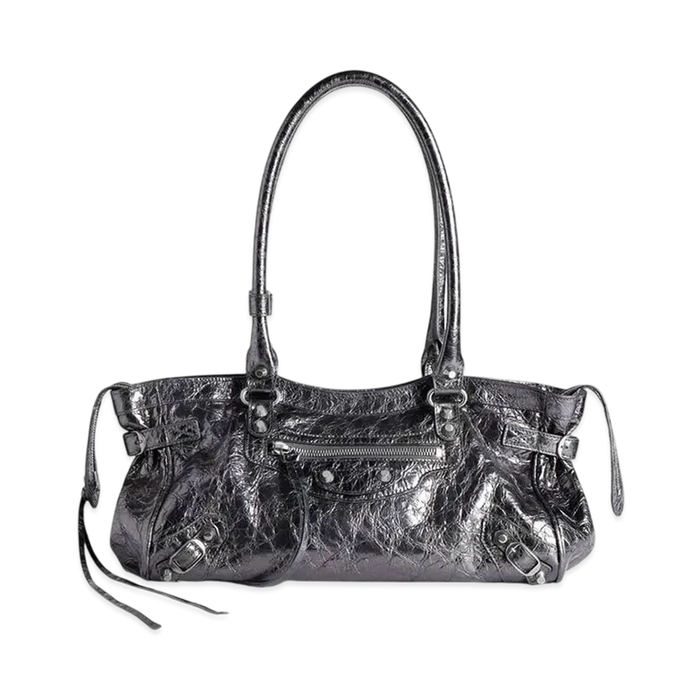 BALENCIAGA Le City Bag East-west "Steel Grey"