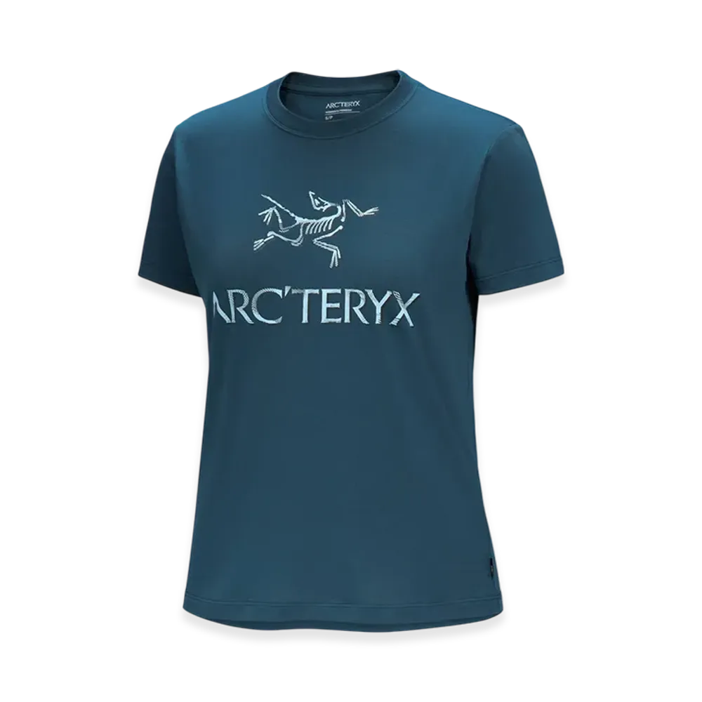 ARC'TERYX Women's Arcword Cotton T Shirt SS "Midnight Frost" X000008135