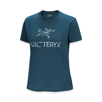 ARC'TERYX Women's Arcword Cotton T Shirt SS "Midnight Frost" X000008135