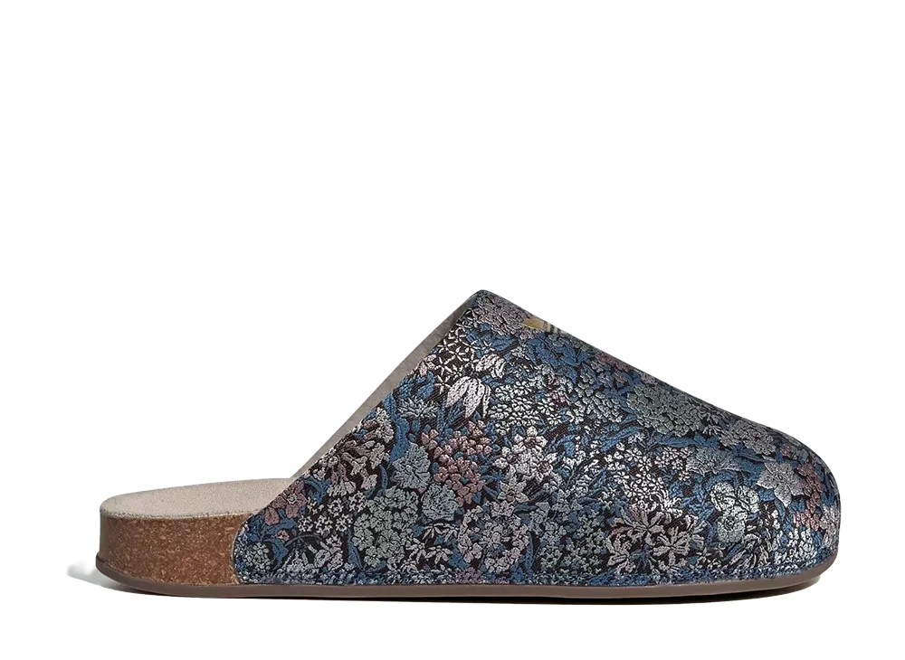 Liberty London × adidas Adimule Slides "Wonder Beige/Gold Metallic"