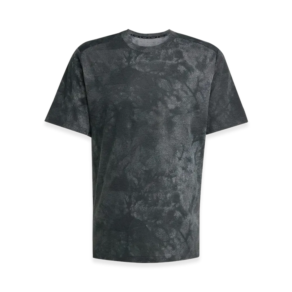 adidas Power Graphic Short-Sleeve T-Shirt "Grey/Grey Six/Black"