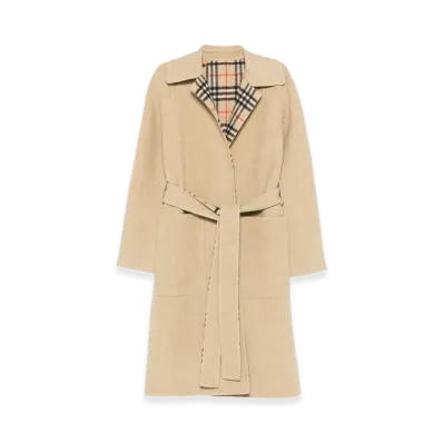 Burberry Women's Jackets "Checked/Beige"