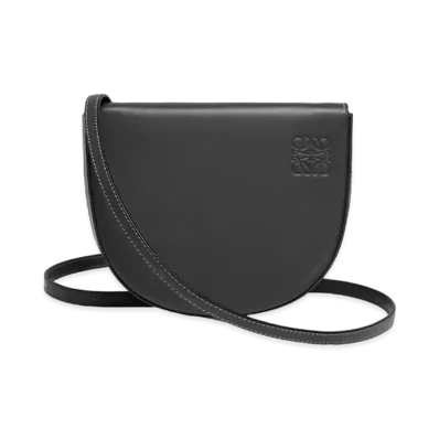 LOEWE Heel Bag In Soft Calfskin "Black"