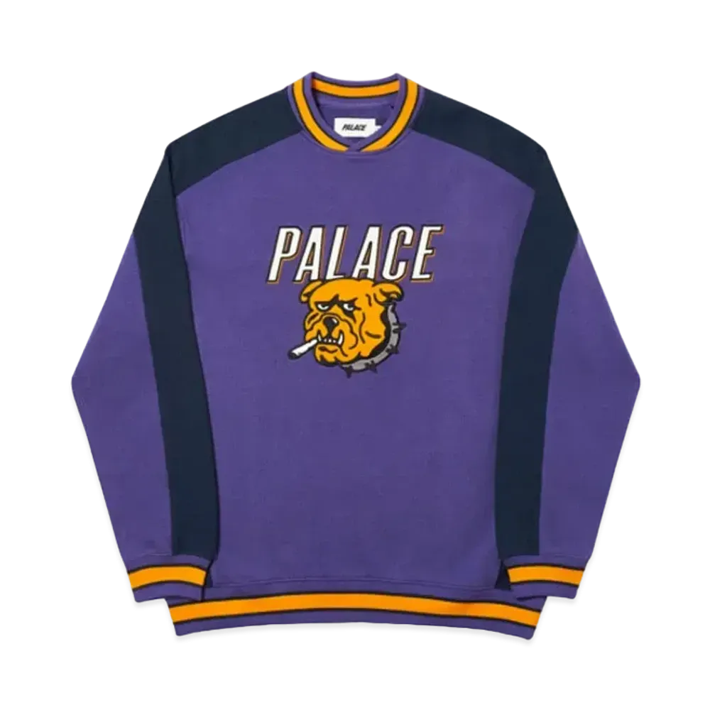 PALACE Bunning Bulldog Crew "Purple"