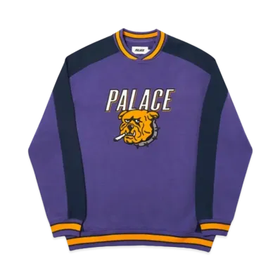 PALACE Bunning Bulldog Crew "Purple"