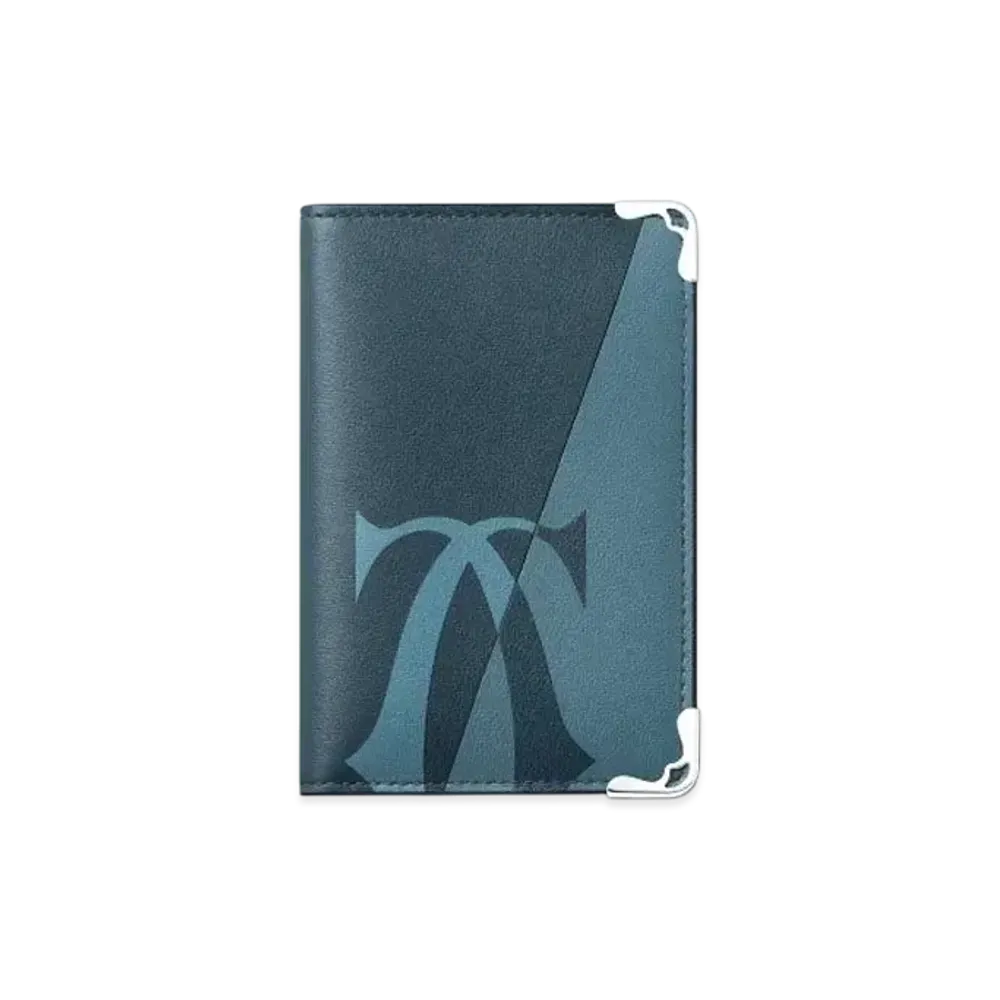Cartier Four-Card Holder, Must de Cartier "Steel Gray"