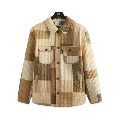 Kith Lowell Quilted Shirt Jacket "Canvas"