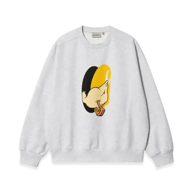 Carhartt WIP Deadkebab Knock Knock Sweatshirt "Ash Heather"