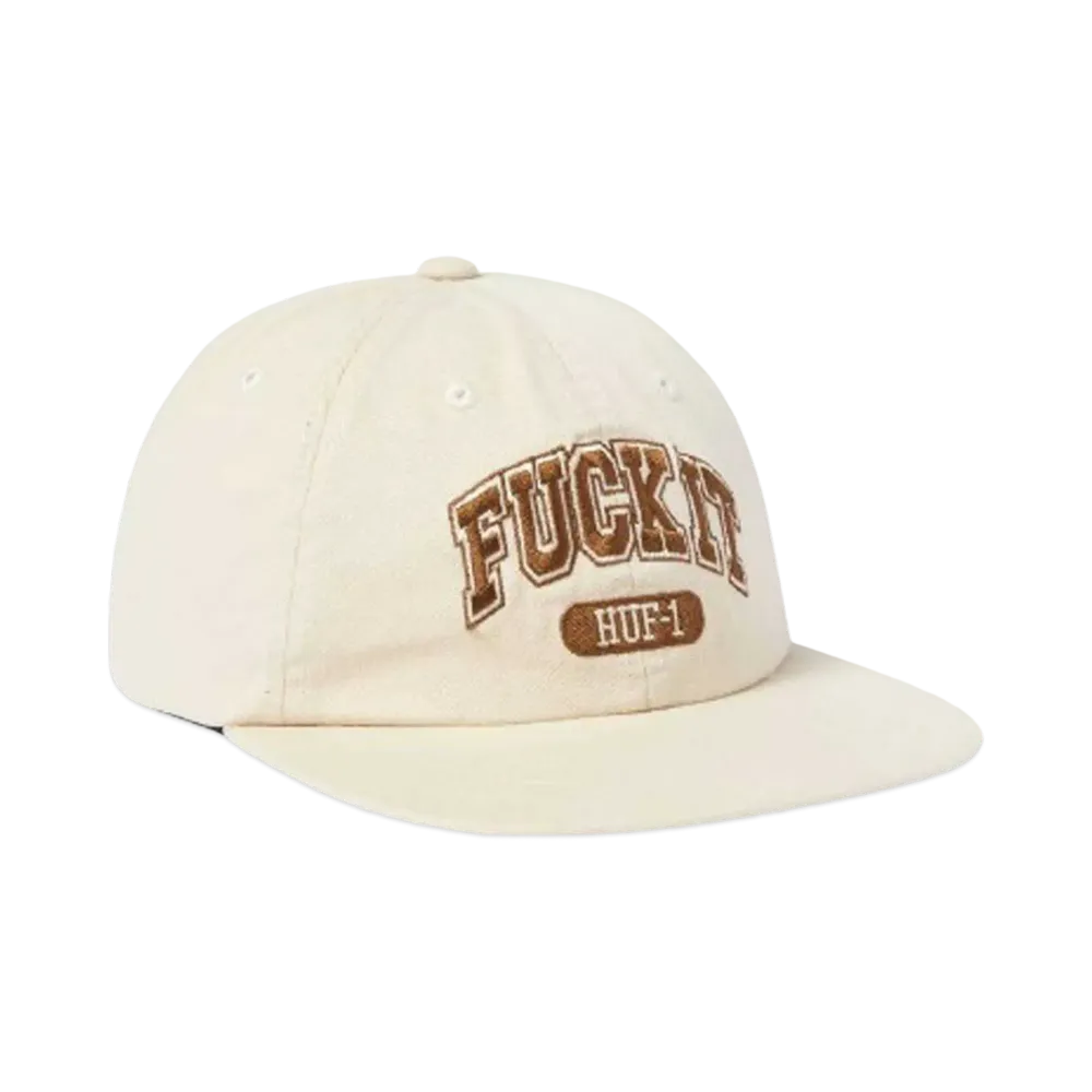 HUF Summer 24 Fuck It 6 Panel Hat "Sand"