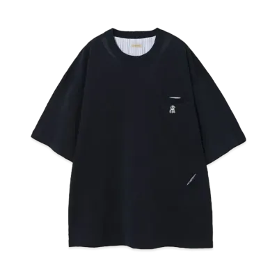 UNDERCOVER The Shepherd Japanese Paper Blend Polyester Knit Pullover "Navy"